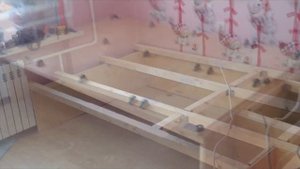 Подиум с выдвижной кроватью. Pull-out bed podium