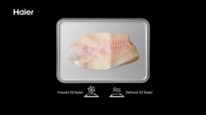 Haier | Fresher Pad, Aluminum Tray for Freezer, Accelerates Food Freezing and Defrosting