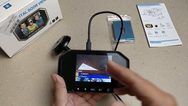 ДВЕРНОЙ ВИДЕОГЛАЗОК с АЛИЭКСПРЕСС: ИК, G-sensor, видео/фото фиксация и 3 режима использования. смотреть онлайн