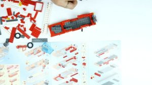 Пожарная машина с лестницей конструктор. Пожарная спасательная станция "Fire Rescue"