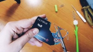 Изготовление шплинта и диска для крепления головы игрушки из подручных материалов.