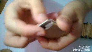 Как сделать спичка зажигалка