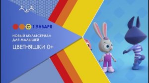 Новый мультсериал для малышей "Цветняшки" смотрите на телеканале Радость моя