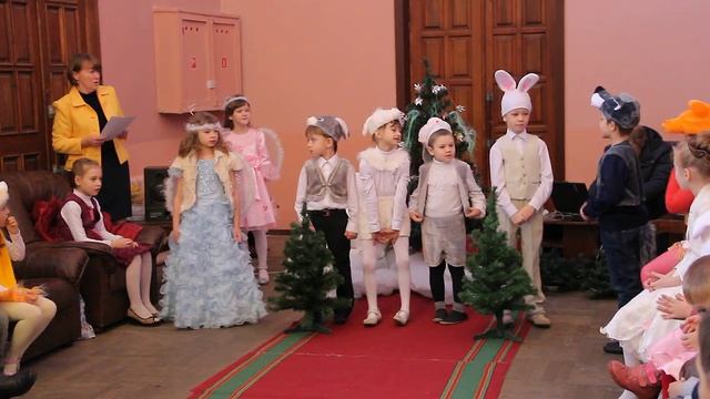Сказка о Рождественской звезде. Детская праздничная постановка. Январь 2016.