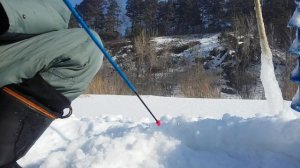 ЗИМНЯЯ РЫБАЛКА НА р.ТОМЬ БАЛАХОНКА Ч 2,окунь,плотва,мормышка