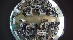 AketanaCCTV ip camera 360° 3D Panorama images with microphones. Top view fish eye camera. All in On