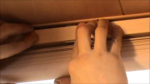 Как установить пластиковые горизонтальные жалюзи / How to install plastic horizontal blinds
