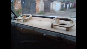 акустическая полка на ВАЗ 2107