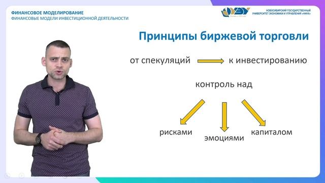 3.4. Принципы биржевой торговли