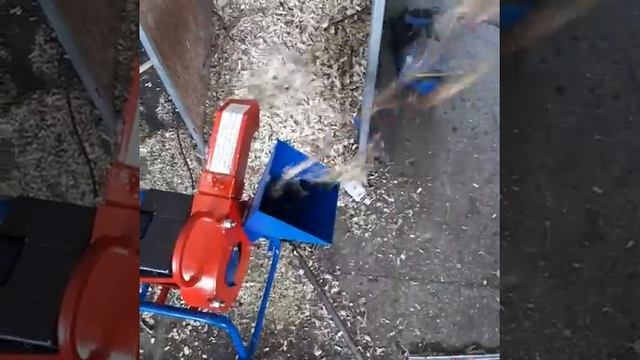 Садовый Измельчитель веток с электрическим двигателем 220 Вольт