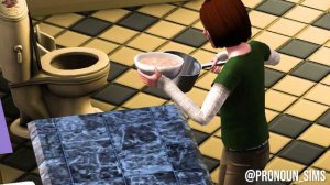 Sims 1, Sims 2, Sims 3, Sims 4 - Cooking Evolution