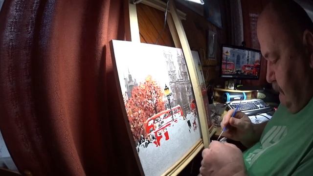 Сделал мольберт и дело пошло. (Painting by numbers) смотреть онлайн