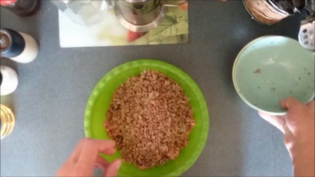 Гречаники с фаршем.
