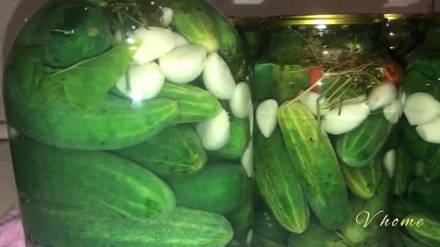 ХРУСТЯЩИЕ МАРИНОВАННЫЕ ОГУРЦЫ/ 100%результат/ очень вкусный рецепт /всегда мариную только так???
