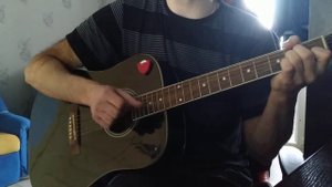 повстречал девченку я на гитаре (cover)