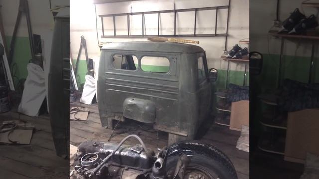 Полное восстановление УАЗ-3303 смотреть онлайн