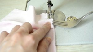 Как сделать складки при помощи вилки