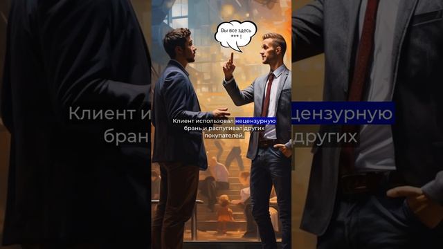 Когда на клиента, можно написать заявление в полицию? Клиент не всегда прав! смотреть онлайн