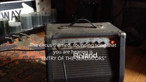 Roland 405 Guitar Amplifier DEMO- Jason Dotson