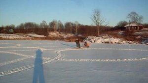 испытания мотособака самоделка.