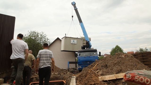 Доставка и монтаж Погреба 2*2*2 м с вертикальным боковым входом от команды ГРИНЛОС смотреть онлайн