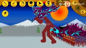 LEADING MY ARMY GOLDEN SWORD GENERAL TO DEFEAT DEMON BOSS | Stick War Legacy Mod | Stick789Apk