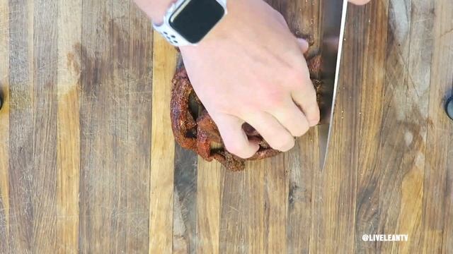 How To Make Steak And Eggs For Breakfast (Portobello Mushroom Recipe) | LiveLeanTV смотреть онлайн