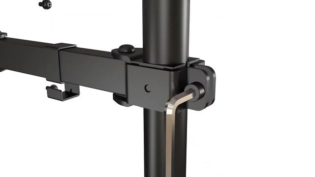 Maclean MC 752 Monitor Bracket Desk Mount Holder Table Mounting Arm VESA 13'' - 32" 8kg Table Mount смотреть онлайн