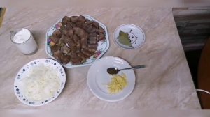 Свиной язык в сметане