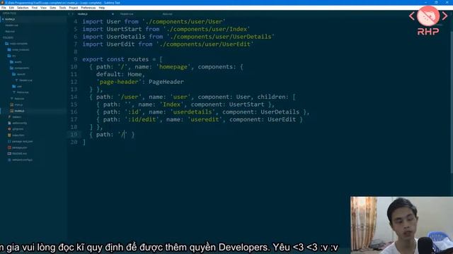 Ep16 | #16 | Redirect tới một trang khác như thế nào với Vue.js - RHP Team
