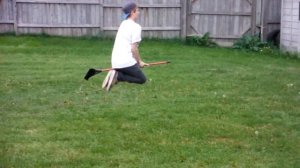 ЧУВАК летает на метле