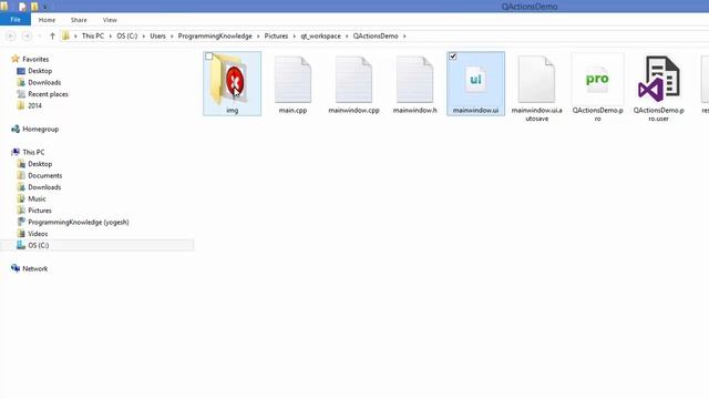 Qt Tutorials For Beginners 18 - QAction, QMenu, QToolBar