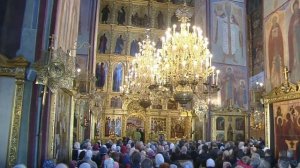 Божественная литургия. Троице Сергиева лавра, г. Сергиев Посад .