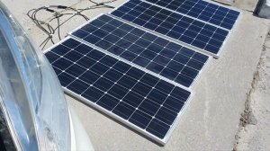 4 солнечные панели 100 вт на один sunyima ctk-ev-300 контроллер