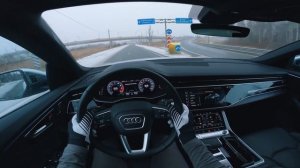 Audi Q8 2021 / 340hp (55 TFSI) / POV Test Drive