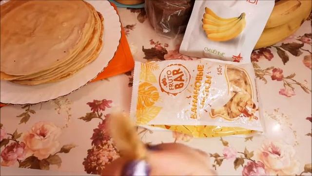 УЛЁТНЫЕ БАНАНОВЫЕ ЧИПСЫ ИЗ ФИКС ПРАЙС ЗА 50 РУБЛЕЙ ПОПРОБОВАЛА НА ВКУС смотреть онлайн