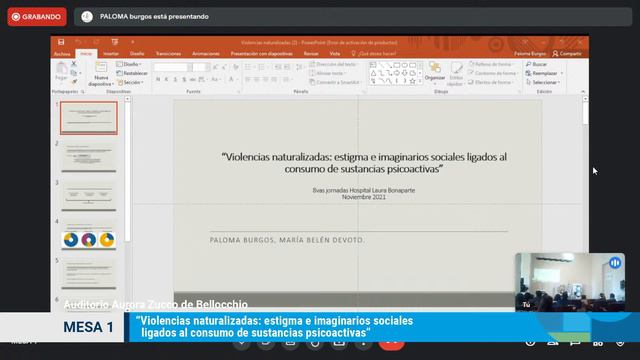 MESA 1 - 8as Jornadas de Salud Mental y Consumos Problemáticos del Hospital Bonaparte смотреть онлайн
