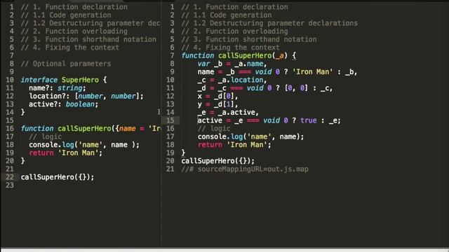 Typescript Tutorials : Functions