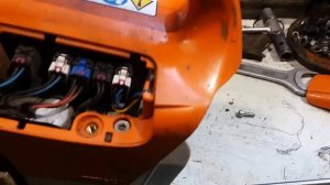 STIHL TS500i Обзор и ремонт мотореза бензорез штиль инжектор.1 часть.