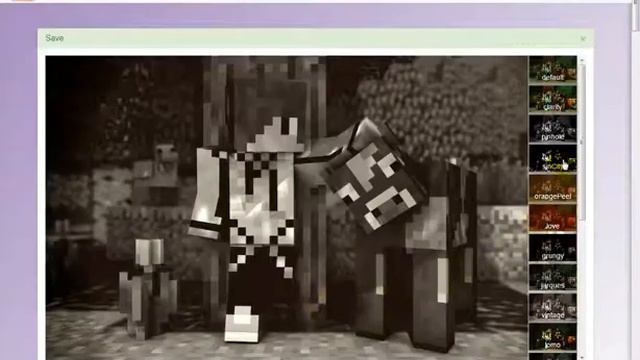 Как создать 3D картинку для Minecraft. смотреть онлайн