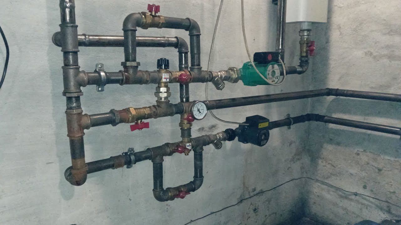 ОБВЯЗКА АВТОМАТИЧЕСКОГО КОТЛА ВСКЗ ПЕРВИЧНО-ВТОРИЧНЫМ КОЛЬЦОМ СО СМЕСИТЕЛЬНЫМ КЛАПАНОМ STOUT смотреть онлайн