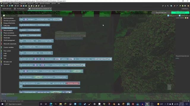 TNT Sword MCreator Tutorial (2021.1) смотреть онлайн