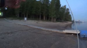 Самара, Волга. Ловля окуня на мормышку ультралайтом - мормышинг в заброс и в отвес 2020