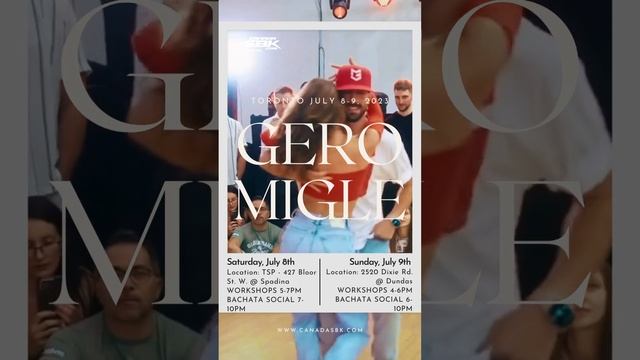 Gero & Migle - Toronto Bachata Xtreme Weekender - July 8-9, 2023 смотреть онлайн