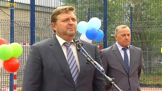Открытие спортивной площадки ППМИ