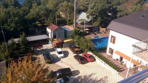 Краснодар онлайн. Джубга. Отель Корона. Трасса на крыше.