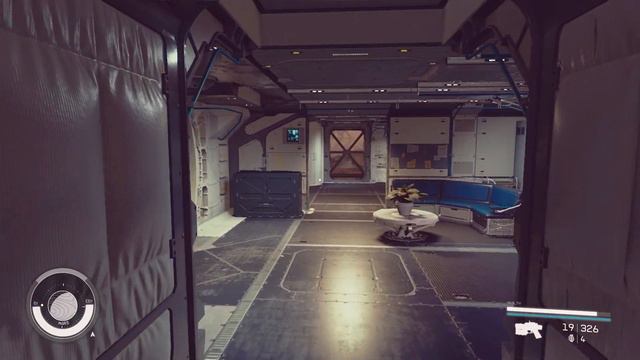 Relaxing Starfield Space Ship Interior Tour - Crossbow - Class C Starship смотреть онлайн