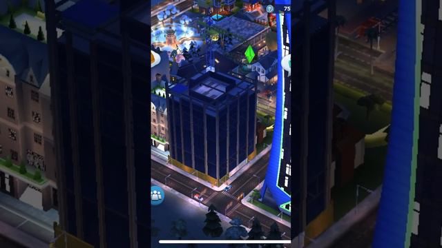 Simcity Buildit - London building fully upgraded