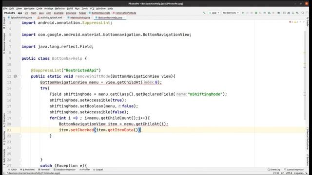 Phone Pe App Tutorial in Android Studio | Android with JAVA Project Tutorials UX | PART 2 смотреть онлайн