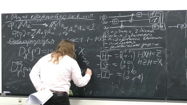 Лекция 1. Г.Г. Амосов, В.И. Яшин. Модели вычислений на квантовых схемах